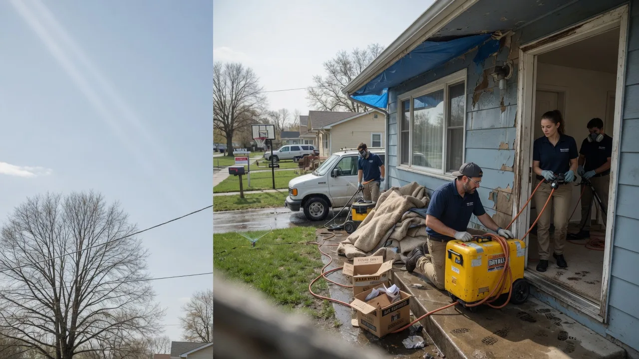 Basement Flood Cleanup in Mexico, IN near me